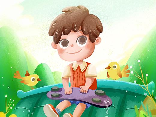 小鸟与男孩