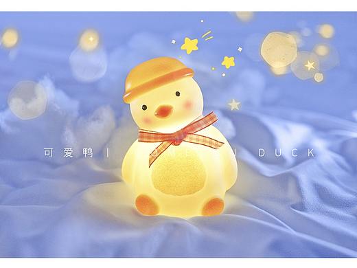 歪头鸭小夜灯
