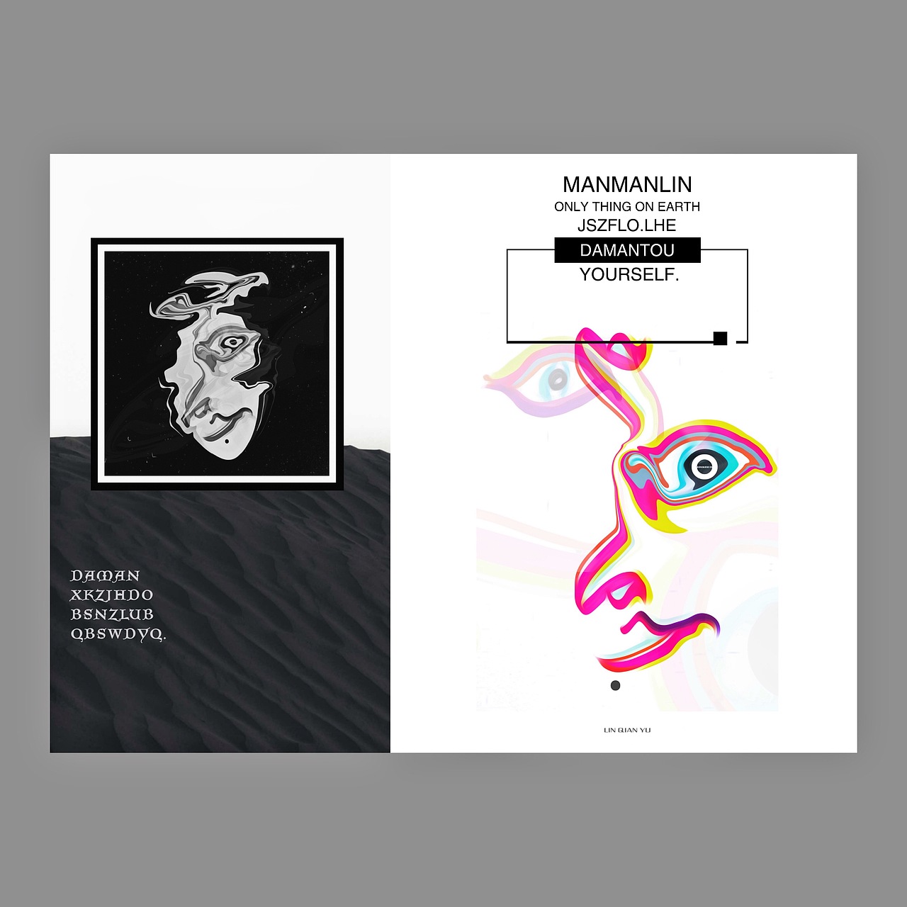 # 版面设计 ·M（图ZMTcyMzQxMjg4） - 书籍/画册 - 站酷设计师林馒头原创素材 - 站酷ZCOOL