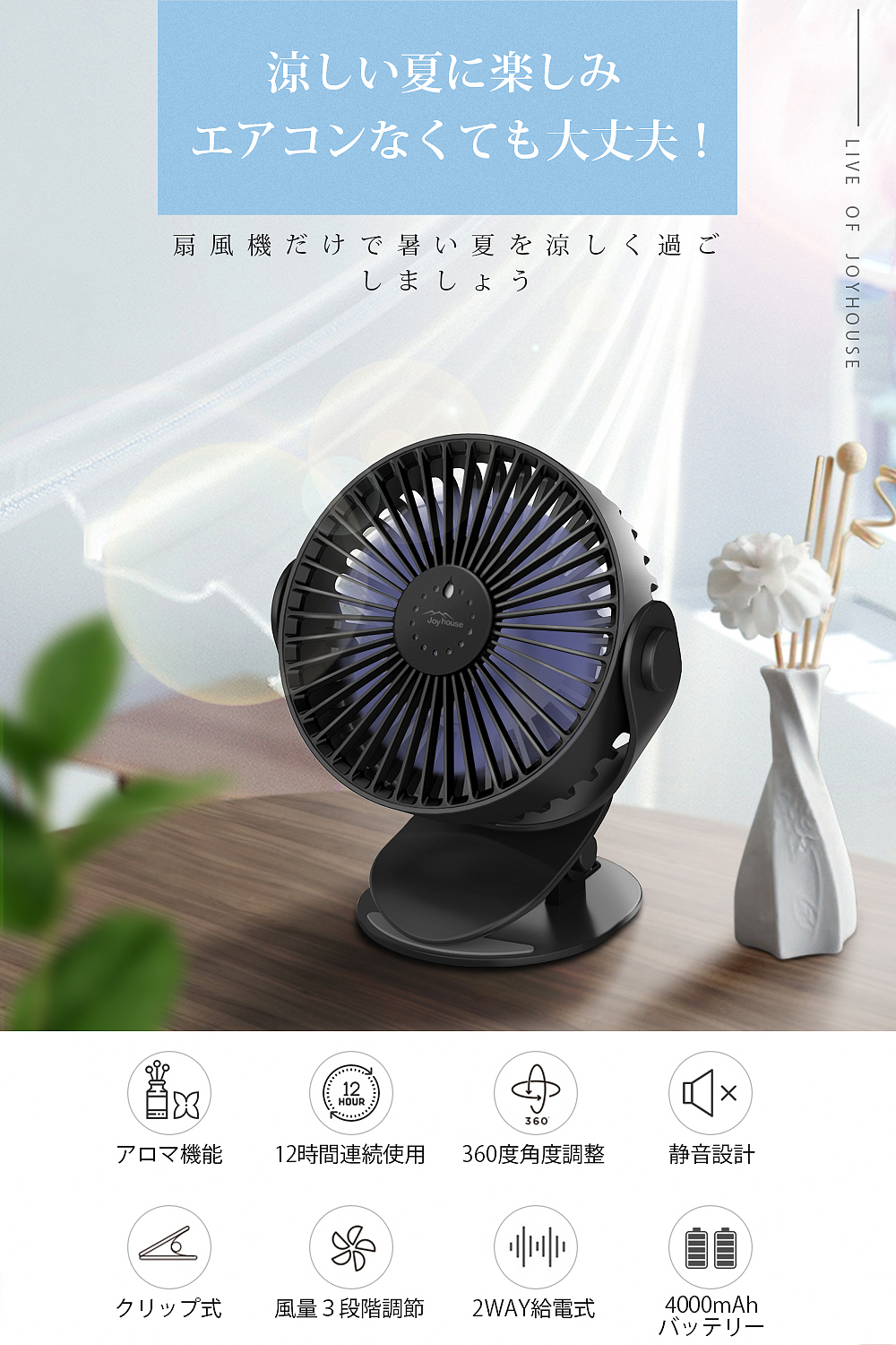 小风扇  亚马逊   建模精修