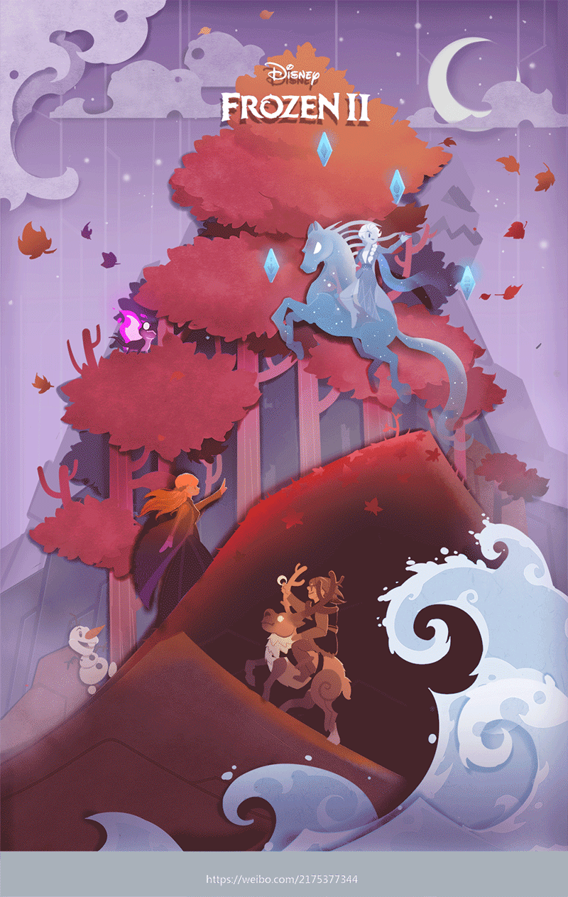 冰雪奇缘2（图ZMTg2MzIyMTA0） - 创作习作 - 站酷设计师猫小犬原创素材 - 站酷ZCOOL