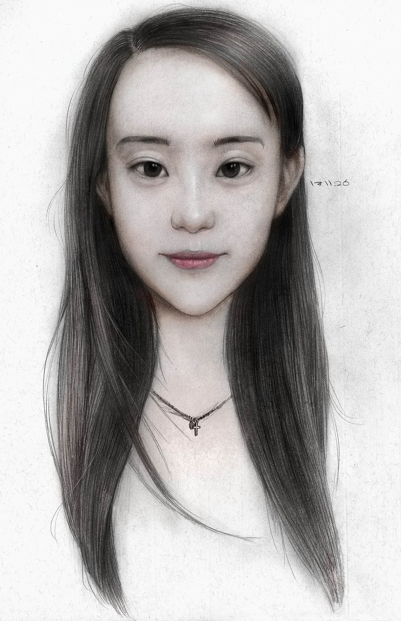 人物肖像吴桐素描速写