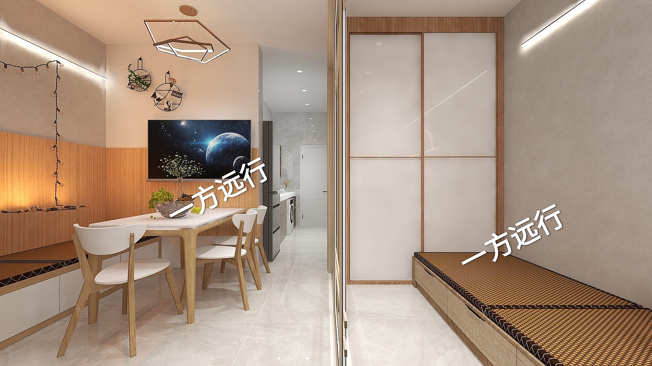 家装全案设计户型改造户型优化远程方案