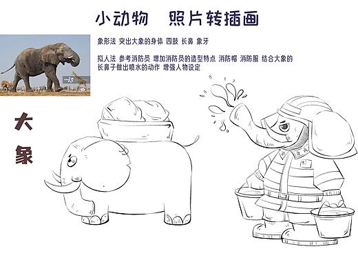 小动物插画 线稿（个人主页-ZNTc2NDEwMDQ=） - 创作习作 - 站酷设计师香菜不香DD原创素材 - 站酷ZCOOL