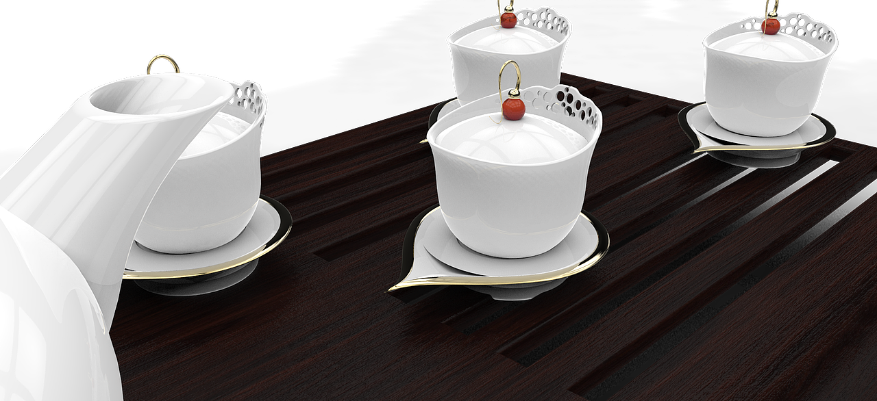 曲忆茶具纪念品设计