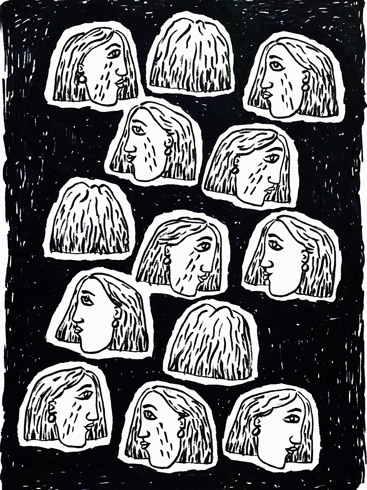 重复|插画|新锐潮流插画|grow有安全感的疯_原创作品-站酷zcool