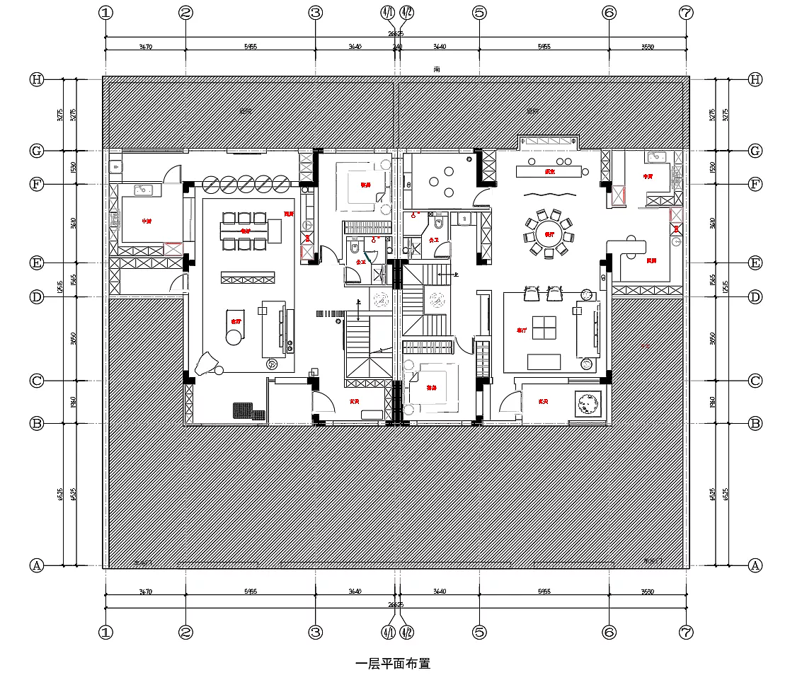【别墅空间户型】平面方案（图ZMjYxNzkwMjk2） - 家装设计 - 站酷设计师LY国际设计颖er原创素材 - 站酷ZCOOL