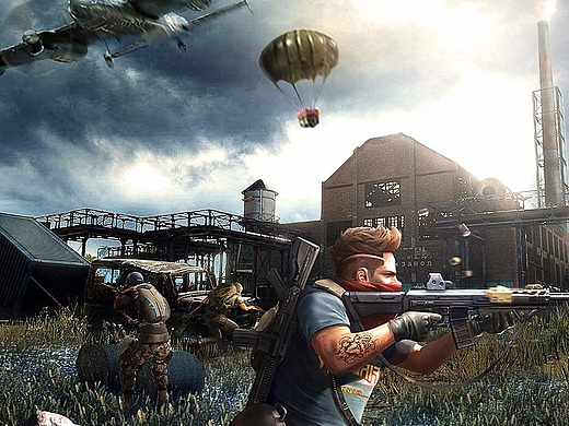 "吃鸡"海报比赛作品