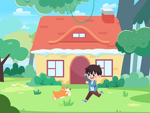 插畫（個人主頁-ZNTMwOTgwMTI=） - 兒童插畫 - 站酷設(shè)計師吃辣條嗎原創(chuàng)素材 - 站酷ZCOOL