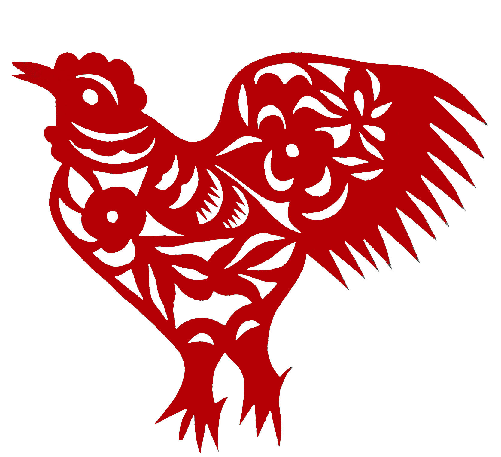 民间剪纸艺术的动势及黑白灰分析