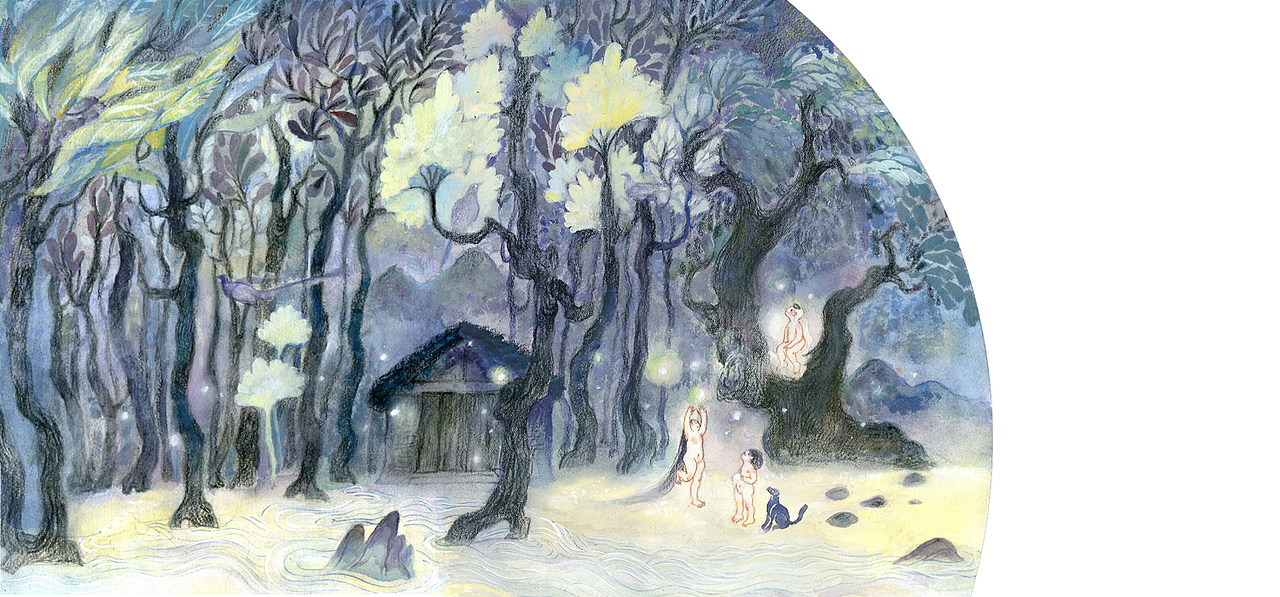 仲夏夜之梦（图ZNDczMzc4NzY=） - 儿童插画 - 站酷设计师叶露盈原创素材 - 站酷ZCOOL
