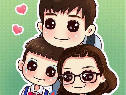 卡通插画绘制 人像绘制