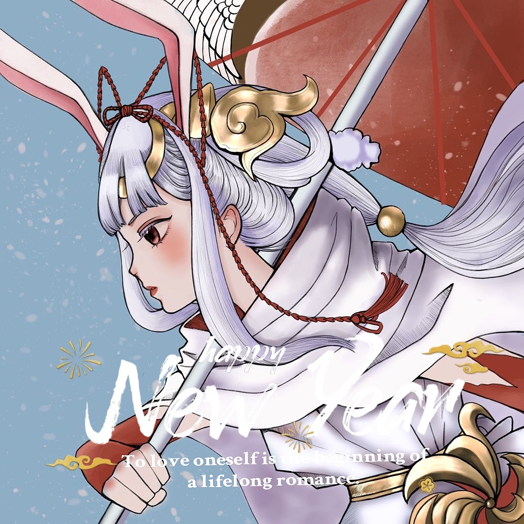 小离离牛年限定皮肤祈雪灵祝同人