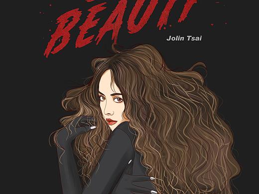 蔡依林 ugly beauty2020世界巡回演唱会 插画宣传海报