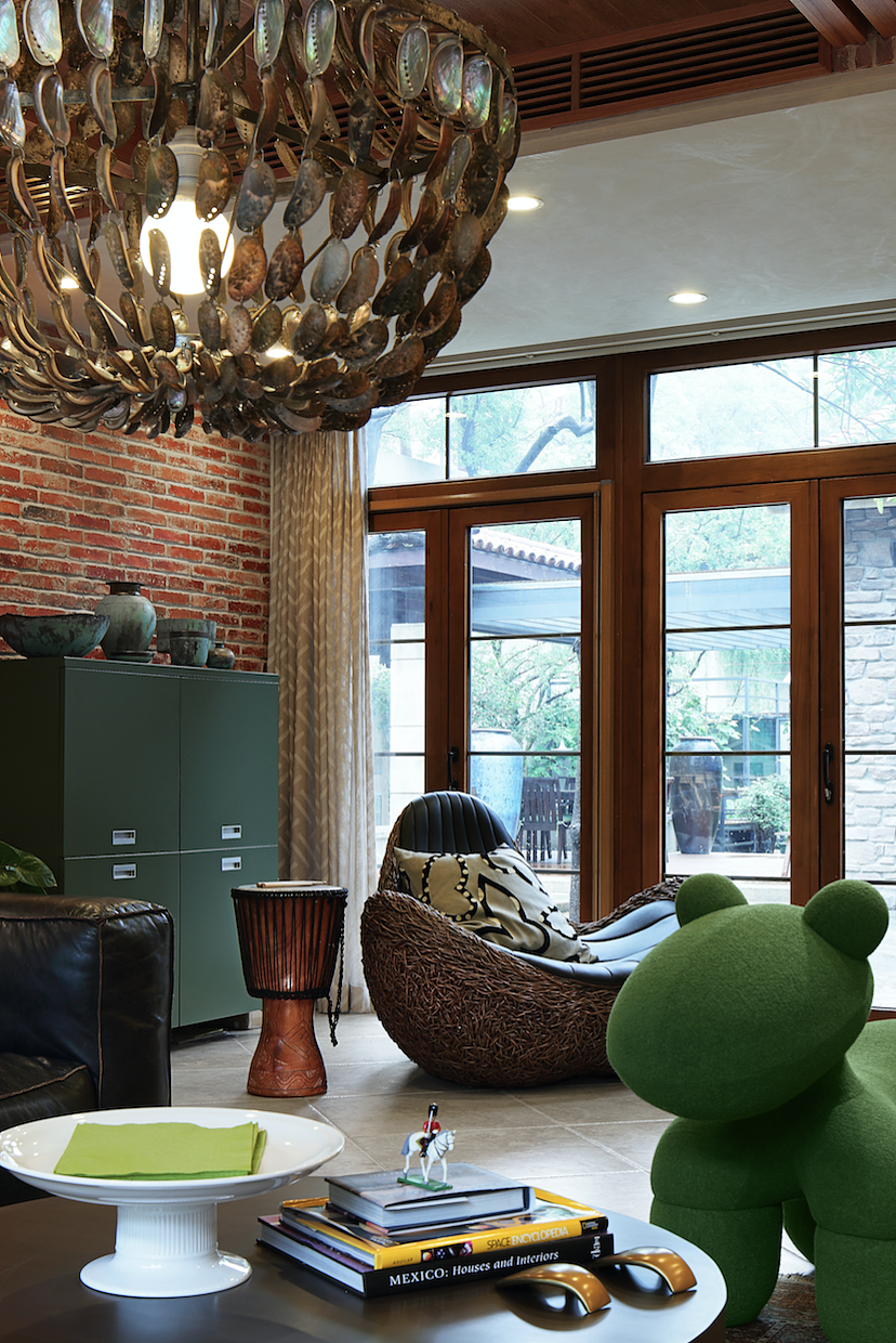 自然主义风格的近郊别墅