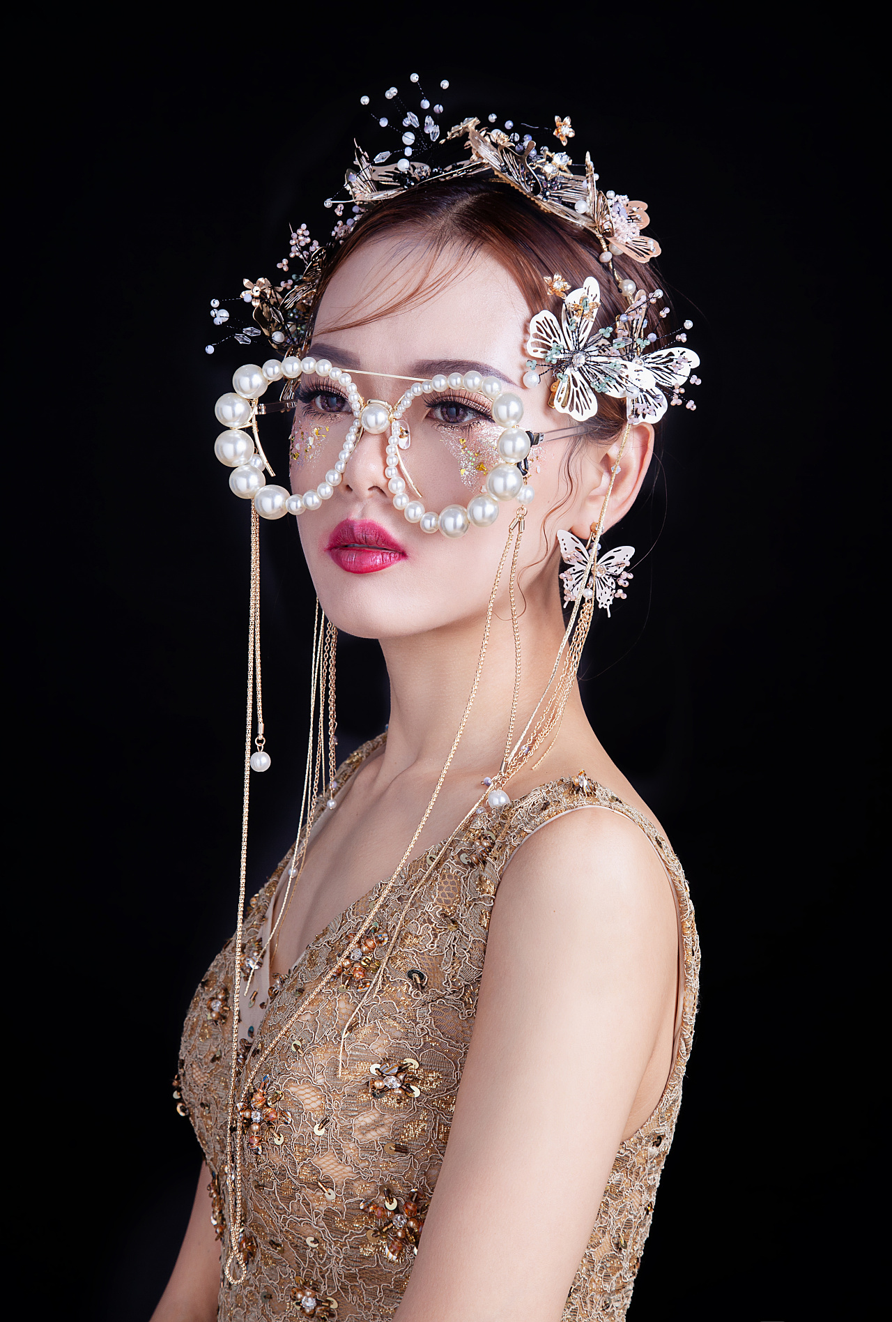 人物妆面造型摄影