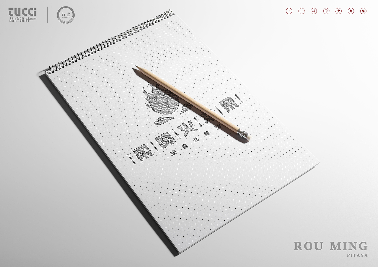 柔鸣火龙果LOGO方案（图ZMTI1NTkxMTY0） - Logo - 站酷设计师黄大海原创素材 - 站酷ZCOOL