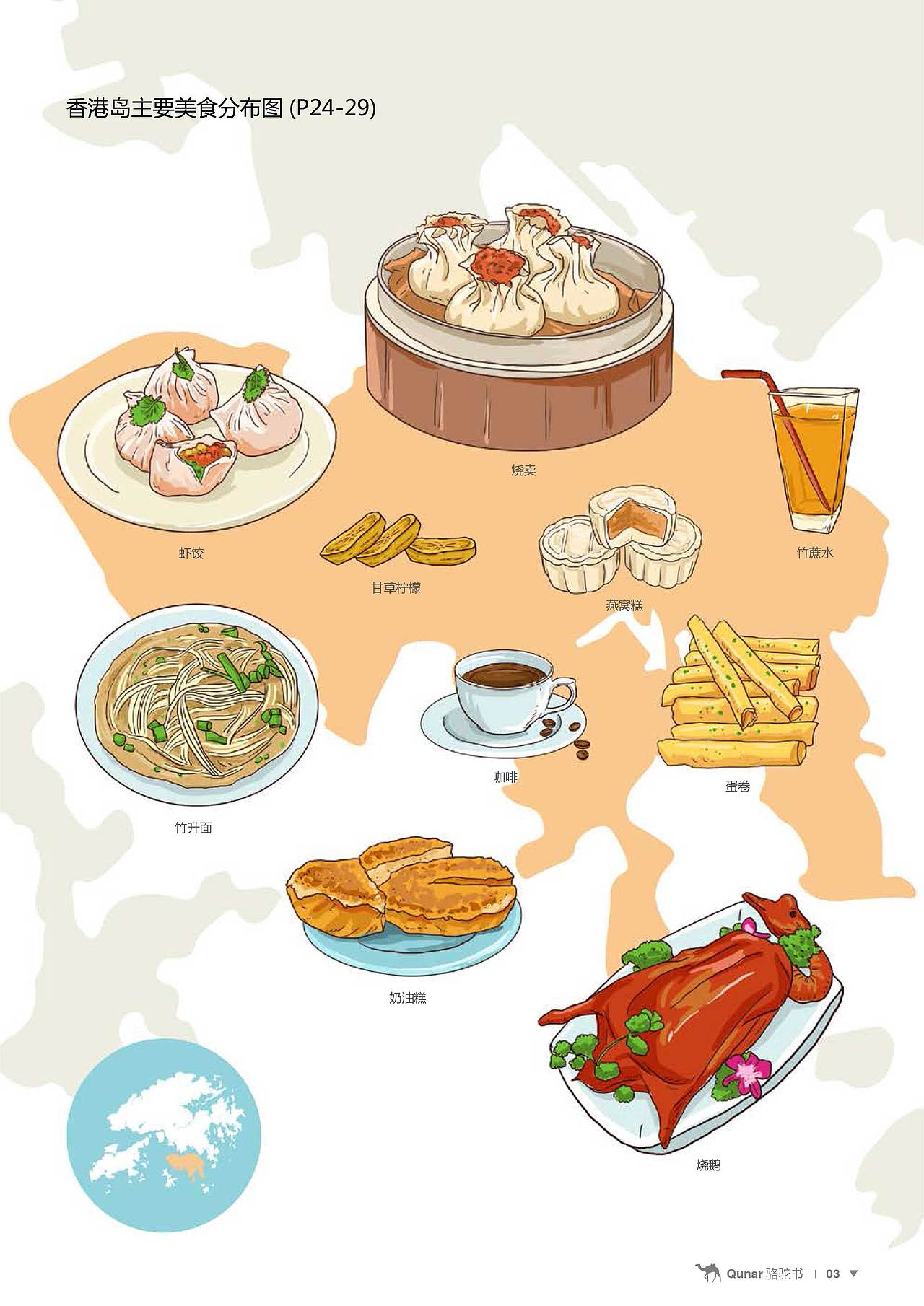 【设计回忆录】04旅游旅行美食地图