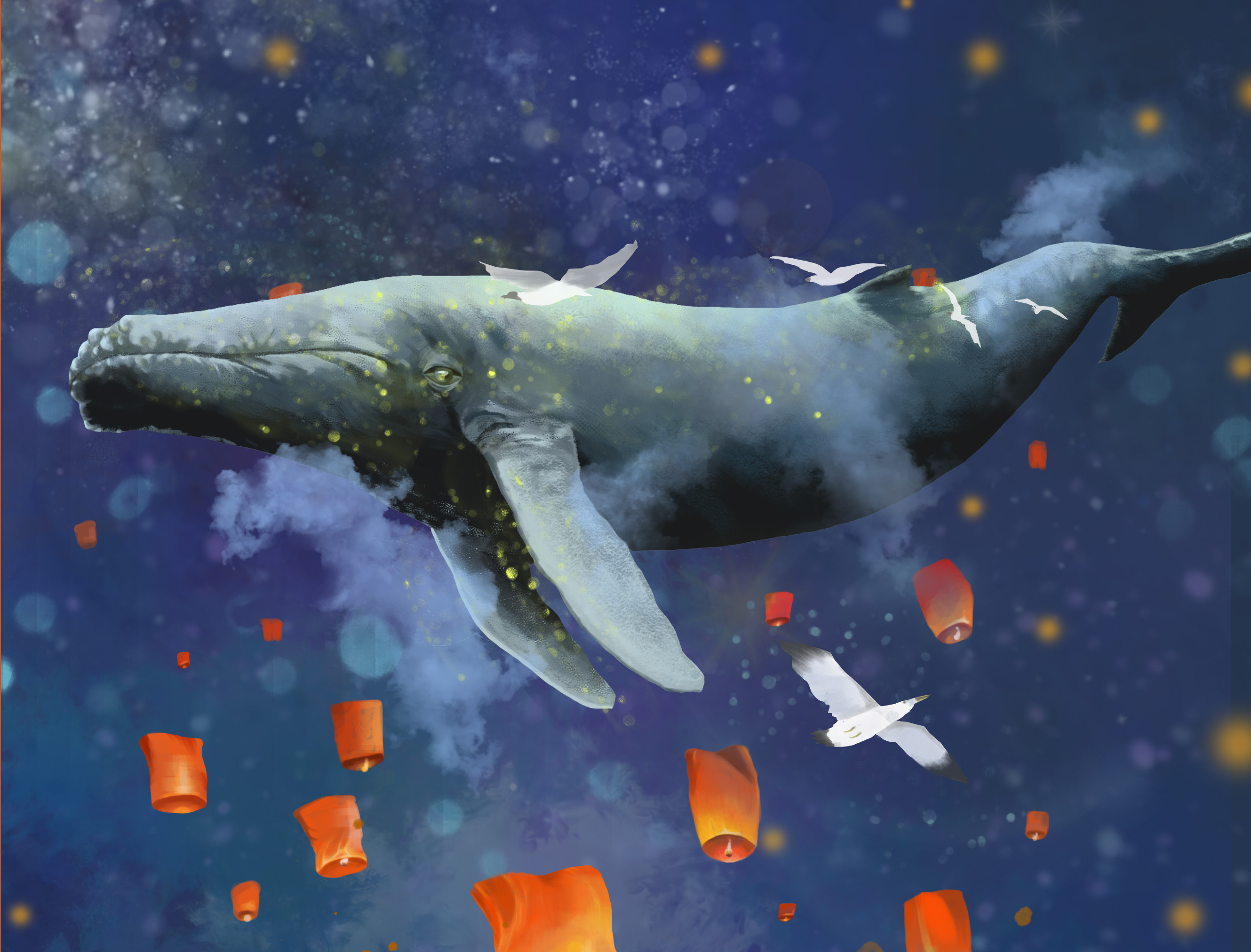 【鲸】绝美壁纸分享 第二期 - 哔哩哔哩
