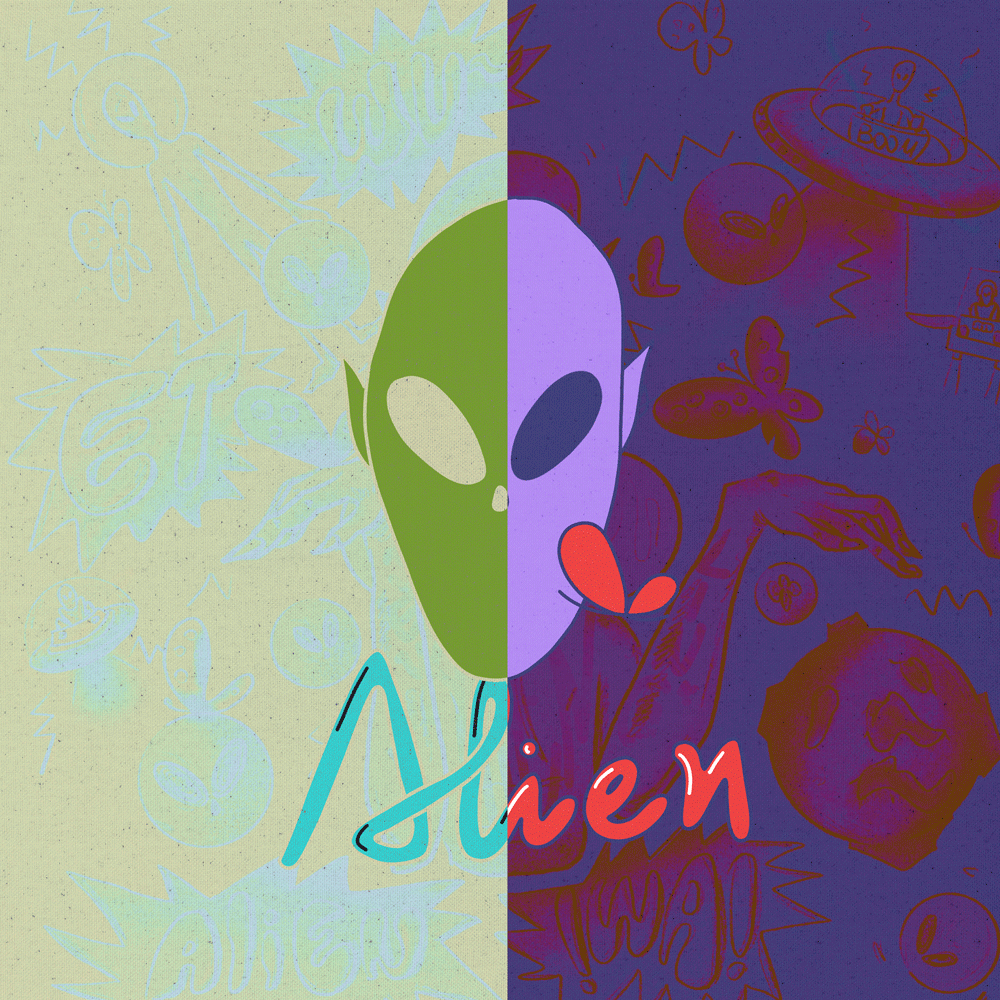 alienNO.1（图ZMjIxODAzNDA4） - 创作习作 - 站酷设计师乱来1117原创素材 - 站酷ZCOOL