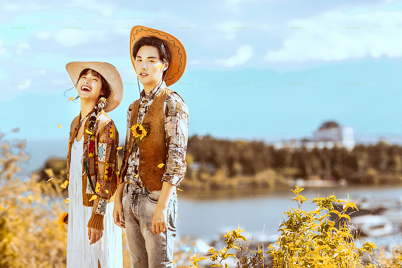 外景暖色{旅拍}附上原图一张