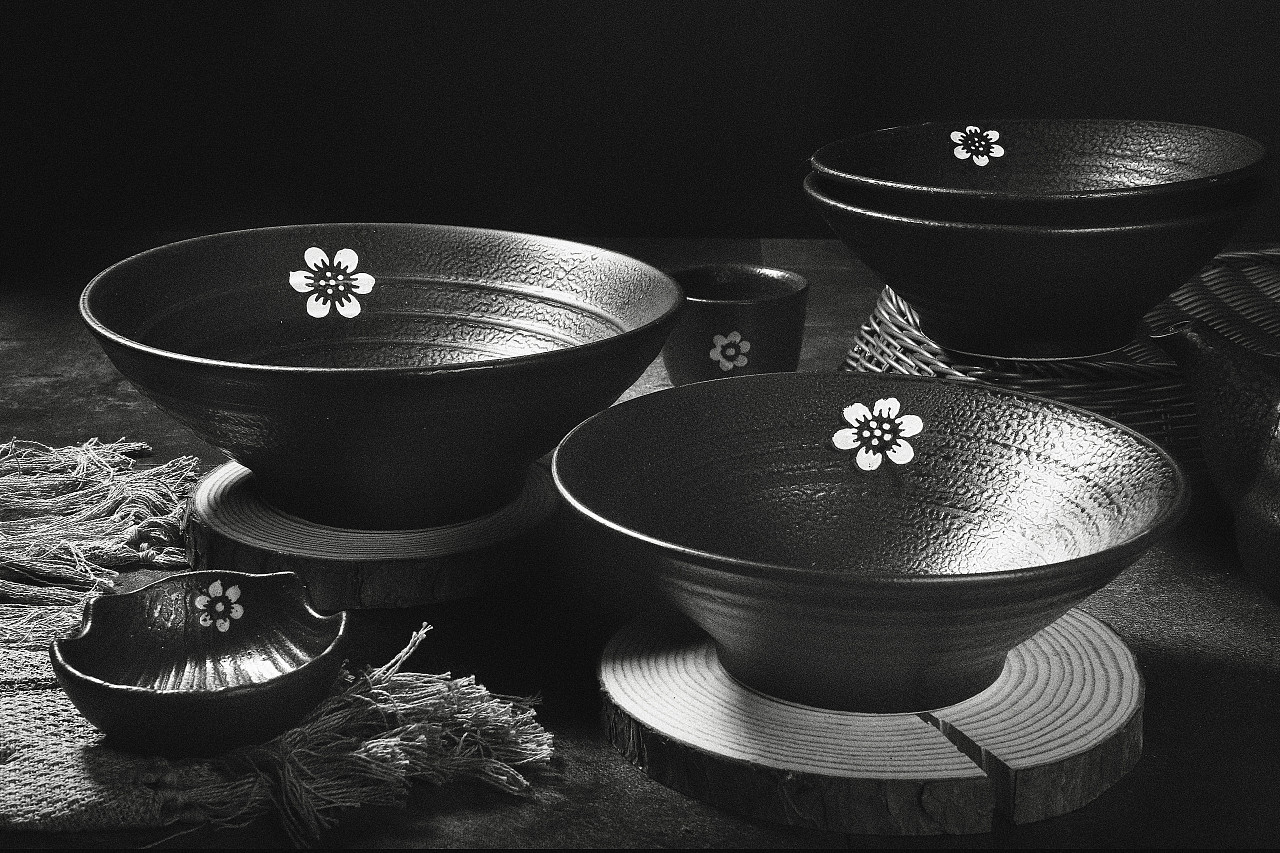 樱花陶瓷碗产品摄影 - 原创作品 - 站酷(zcool)