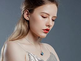 珠宝首饰佩戴图拍摄