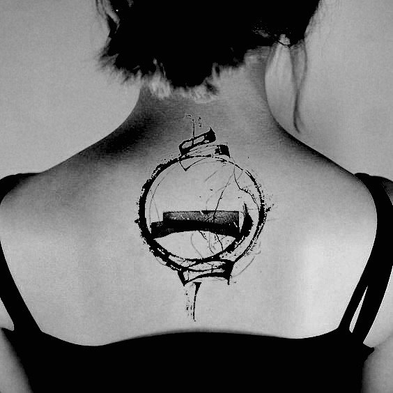 李纹肆纹身设计图