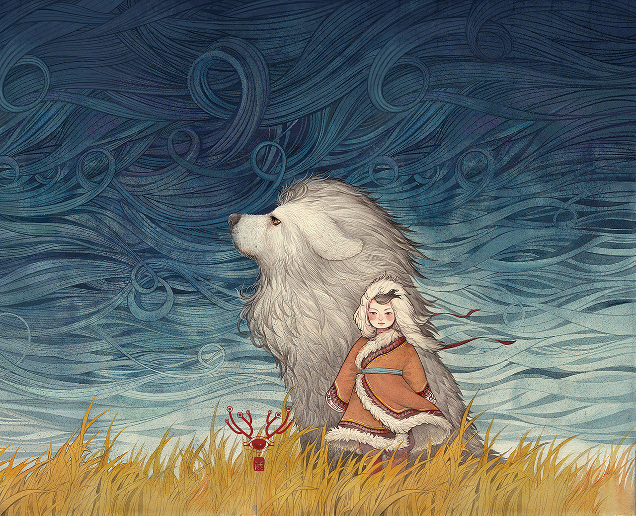 鬼狗（图ZMTA5MDg0NTMy） - 商业插画 - 站酷设计师不管了_鹿原创素材 - 站酷ZCOOL