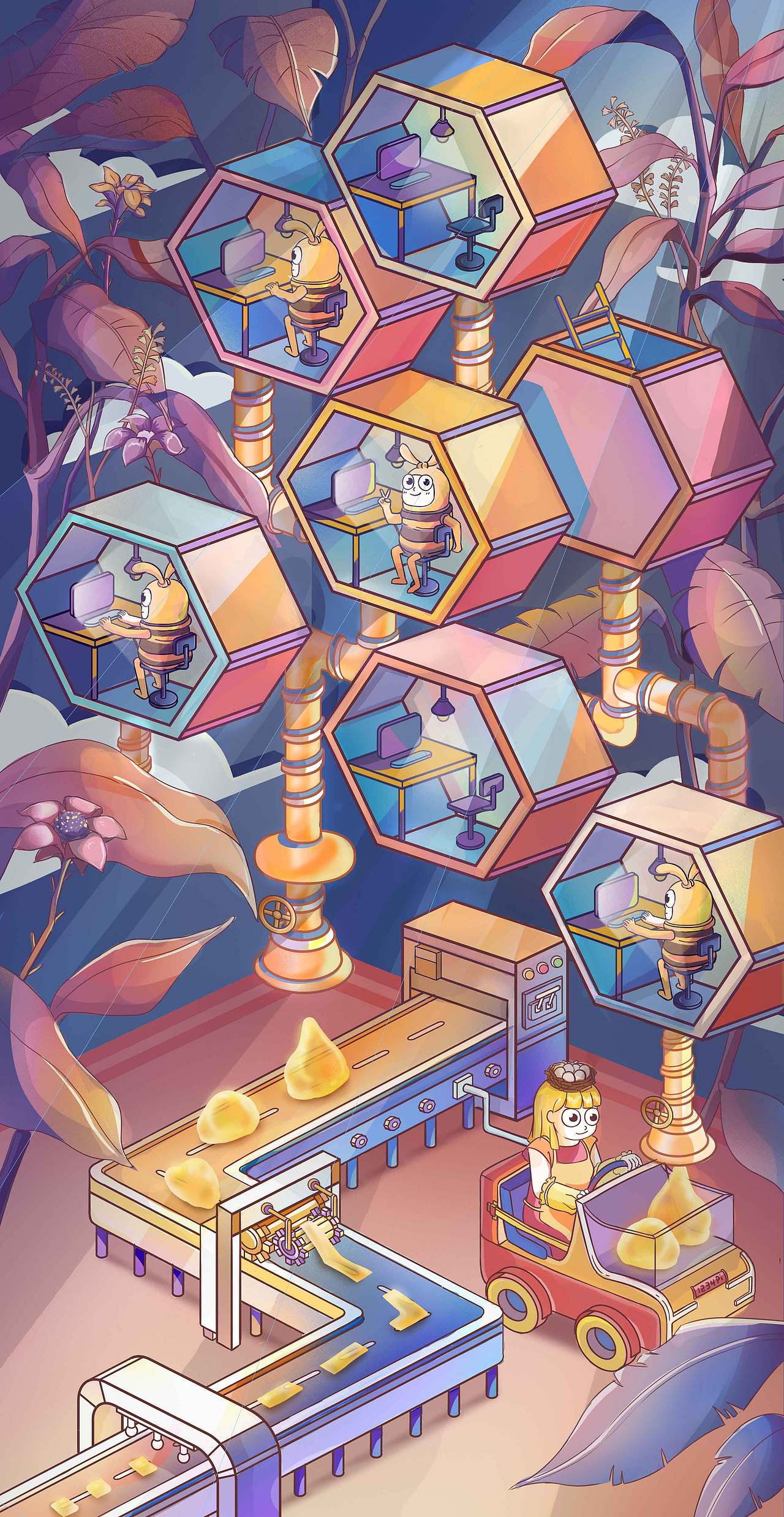 我的小小世界游记（图ZMjI2OTcyNTgw） - 创作习作 - 站酷设计师Cuiping_lcp原创素材 - 站酷ZCOOL