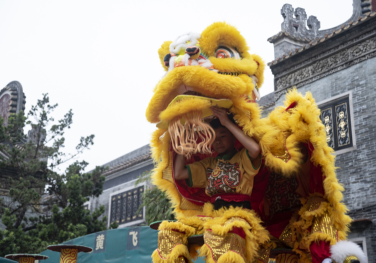 佛山 醒狮（图ZMTk3NzkyNTQ0） - 风光摄影 - 站酷设计师道小姑原创素材 - 站酷ZCOOL