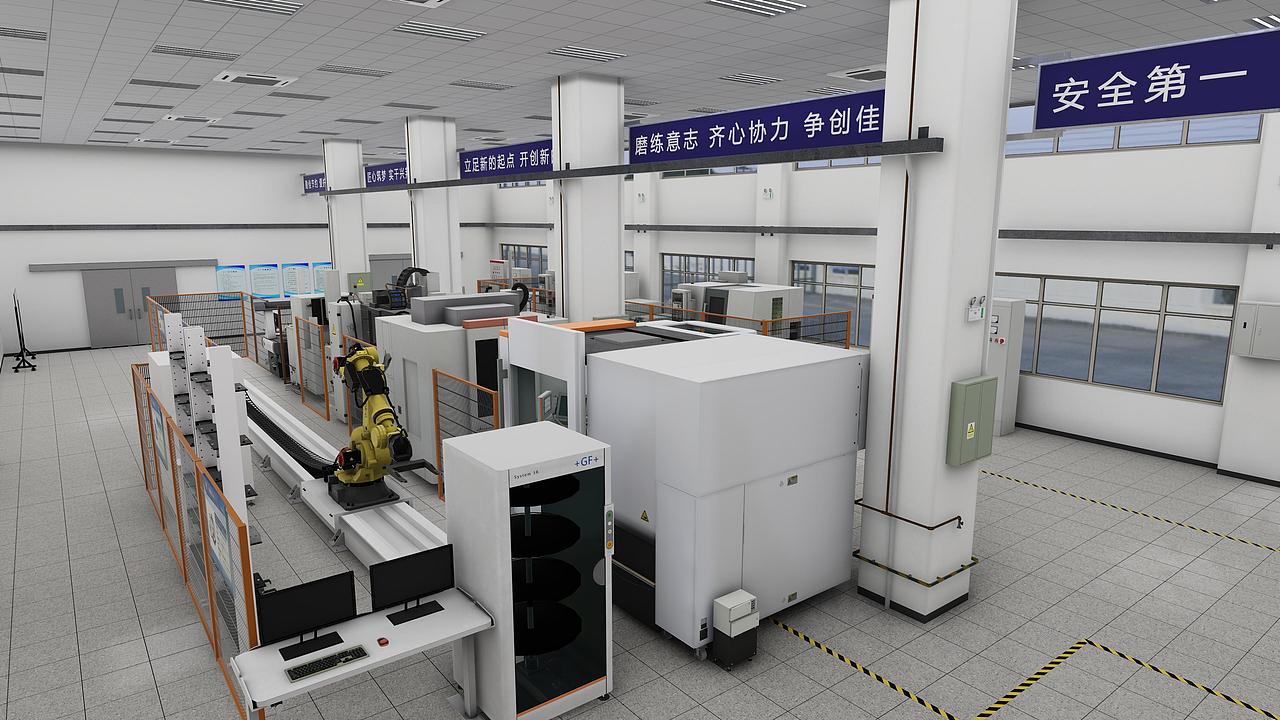 unity丨智能制造工厂设备