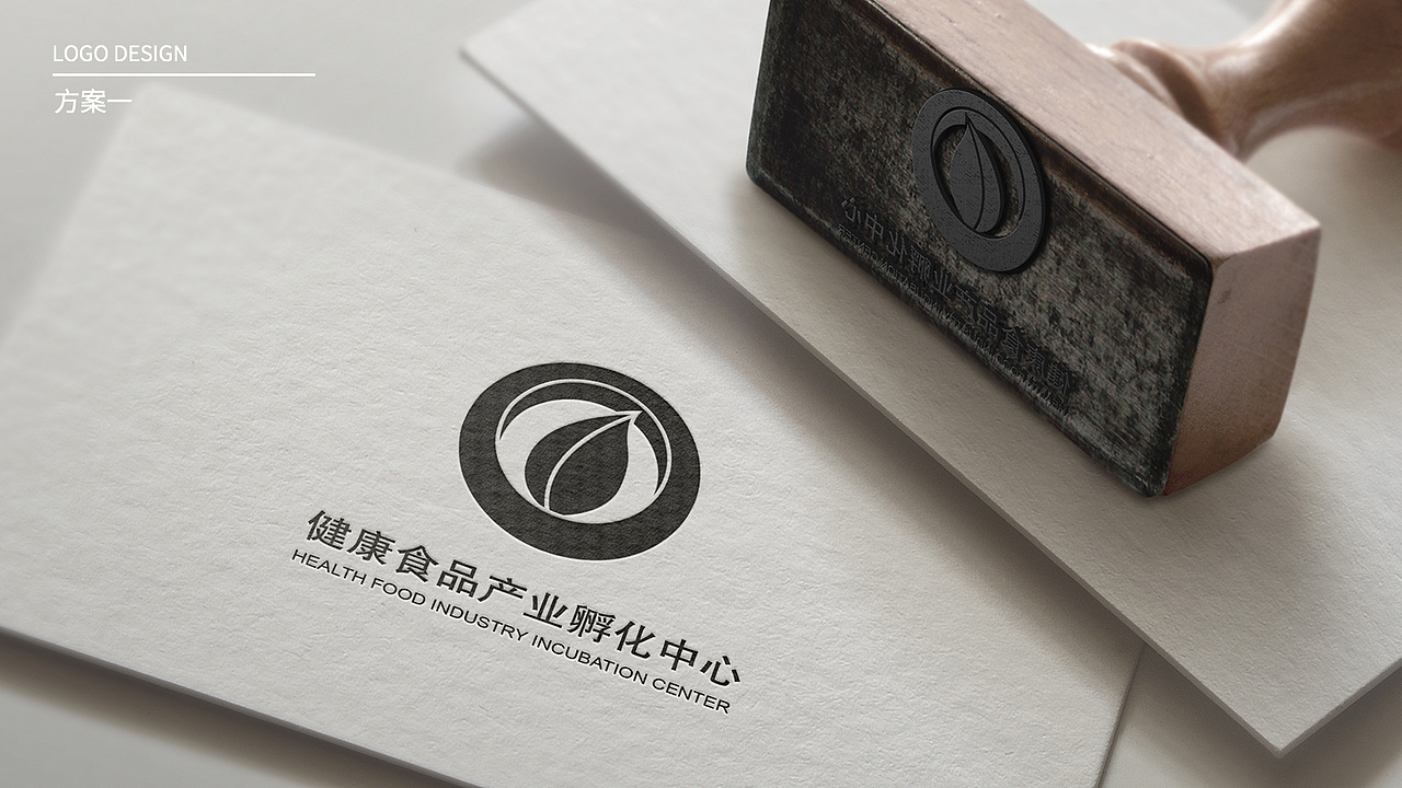 健康食品产业孵化中心--logo设计（图ZNzkyMTgwNjg=） - Logo - 站酷设计师十三和兔子原创素材 - 站酷ZCOOL