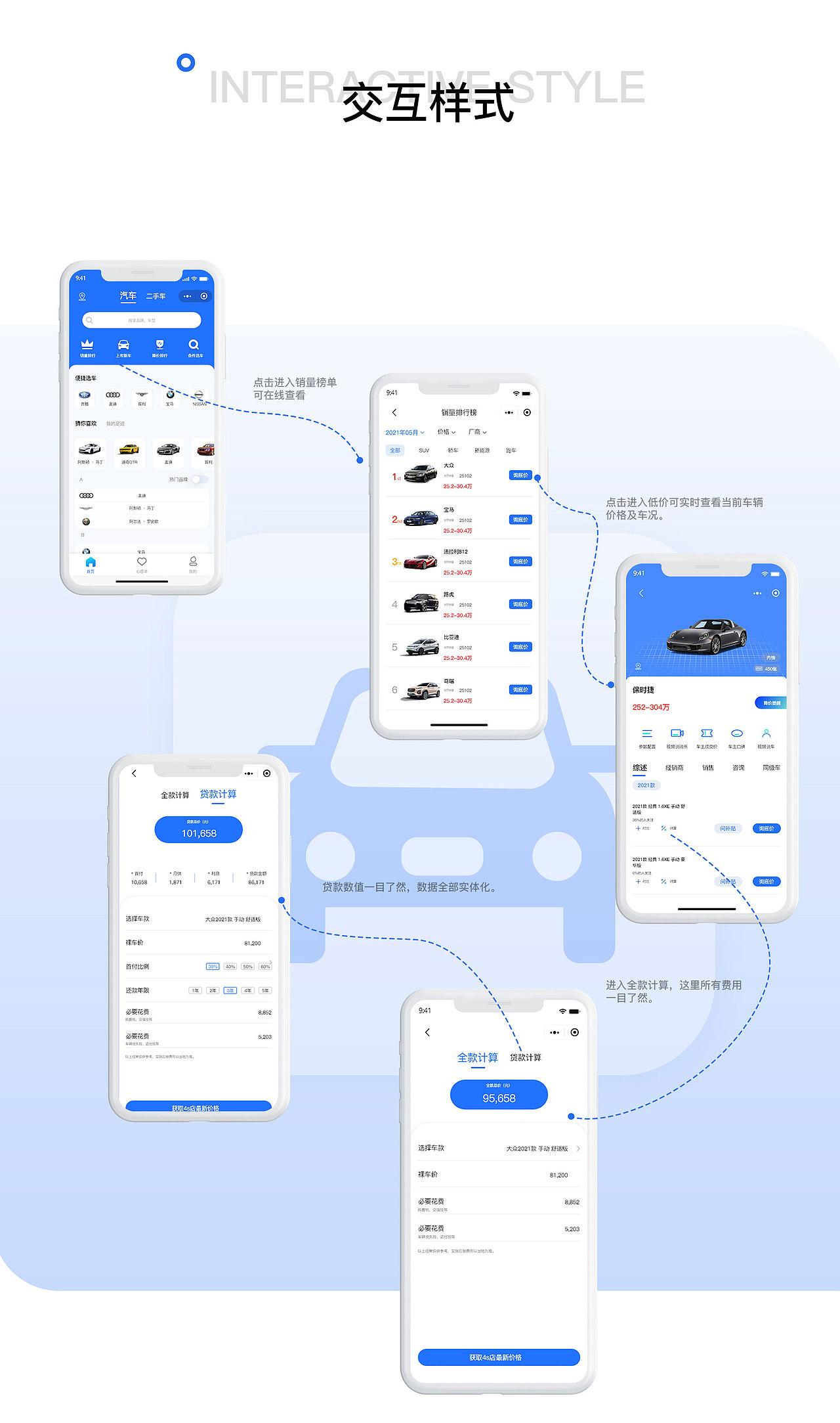汽车小程序包装（图ZMjY0NjQ3MDAw） - APP界面 - 站酷设计师恩茠原创素材 - 站酷ZCOOL