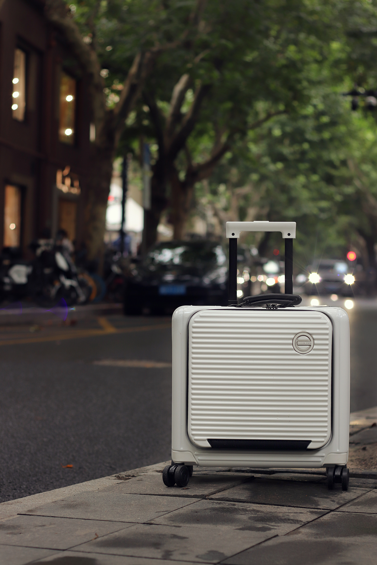 Alumann 旅漫 17in商务开盖_旅行箱