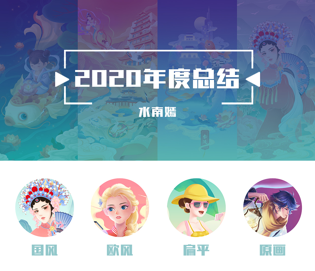 2020年终插画总结