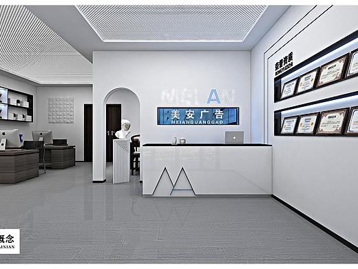 廣告公司（個(gè)人主頁(yè)-ZNTY5MjY2MTI=） - 商業(yè)空間設(shè)計(jì) - 站酷設(shè)計(jì)師大可空間原創(chuàng)素材 - 站酷ZCOOL