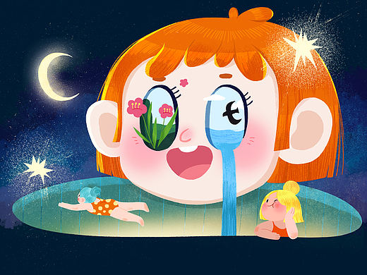 有关孩子们的诗（个人主页-ZNTI5MzQ3ODA=） - 儿童插画 - 站酷设计师小八007原创素材 - 站酷ZCOOL