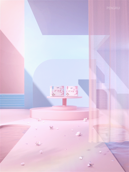 INTERPRETER×洁婷卫生巾透气轻薄樱花装创意视觉动画