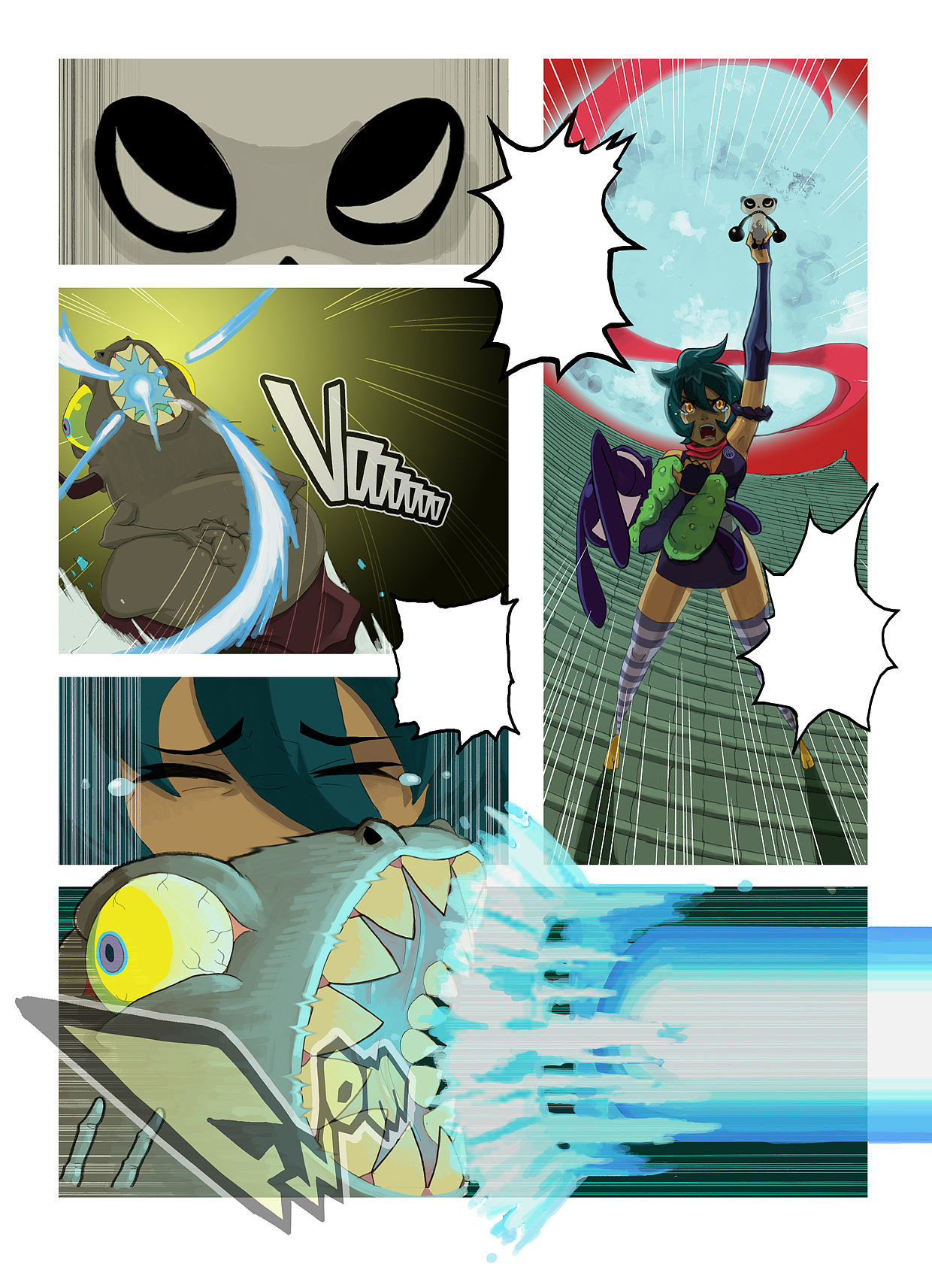 《SuperNinjaGirl》2005（图ZMTk5NTkzODA=） - 短篇/格漫 - 站酷设计师NinYin会火漫画原创素材 - 站酷ZCOOL