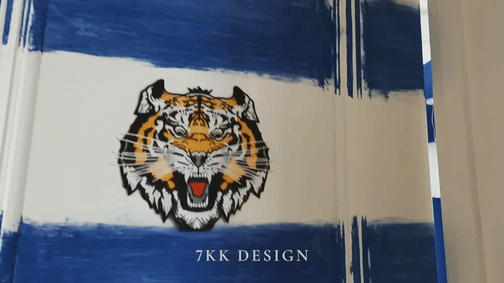 115㎡精装房改造，精彩配色塑造文艺复古风，仅花15万（图ZMjU5MzYxNzcy） - 家装设计 - 站酷设计师7kkdesign麦古一原创素材 - 站酷ZCOOL