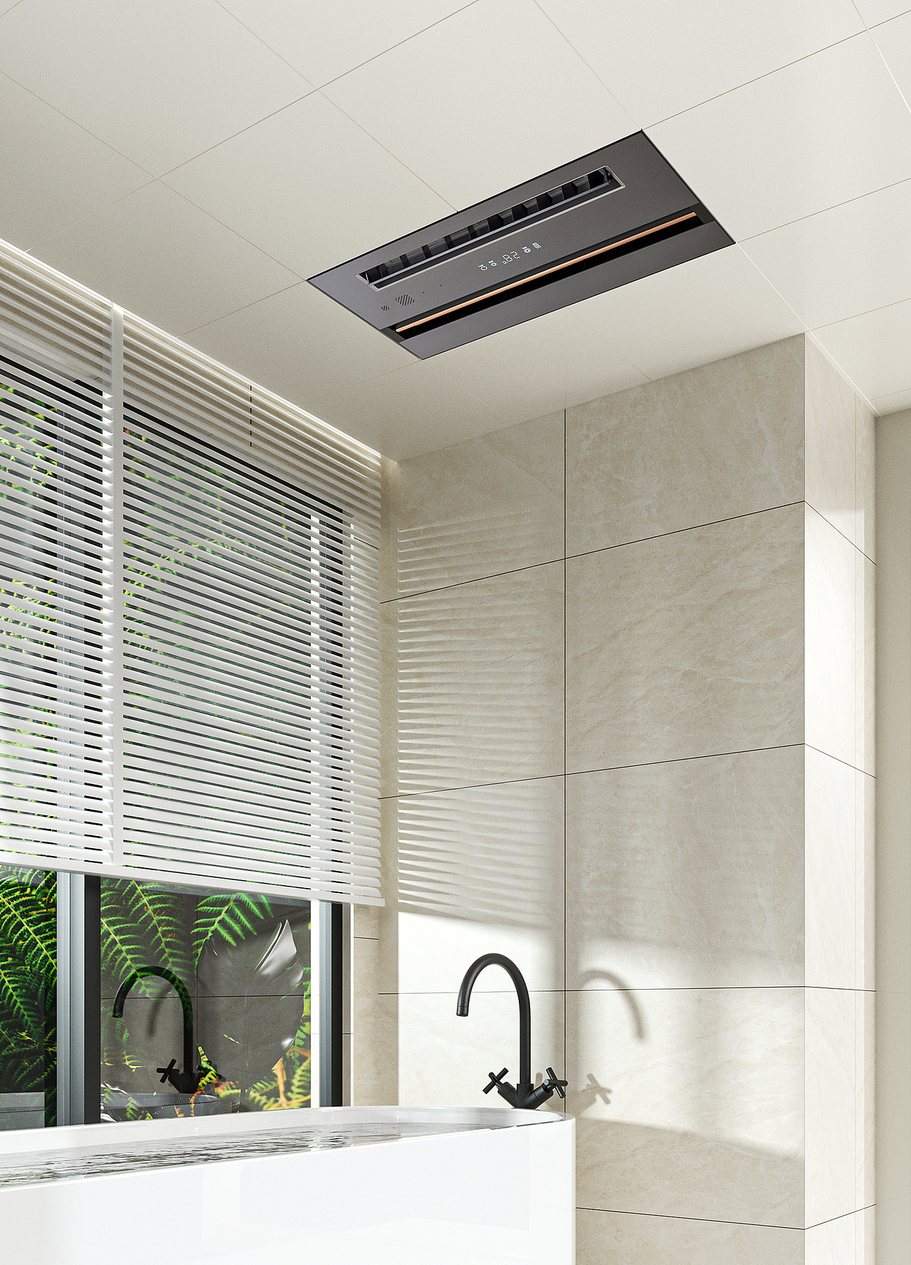 OPPLE浴霸场景渲染