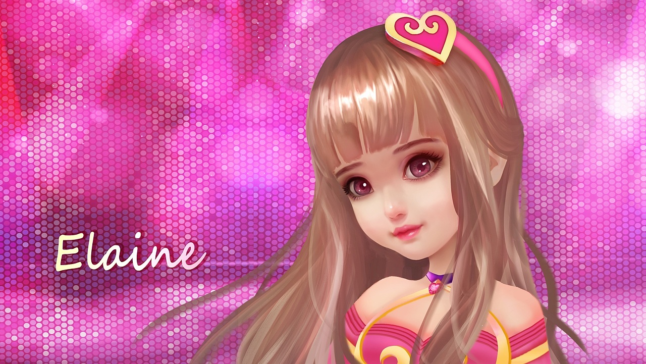 q版琴瑟仙女原画|插画|游戏原画|elaine佳 - 原创作品 - 站酷 (zcool)