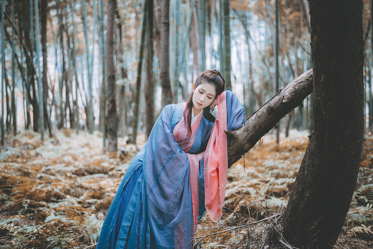 绝代有佳人、幽居空谷中 天寒翠袖薄,日暮倚脩竹