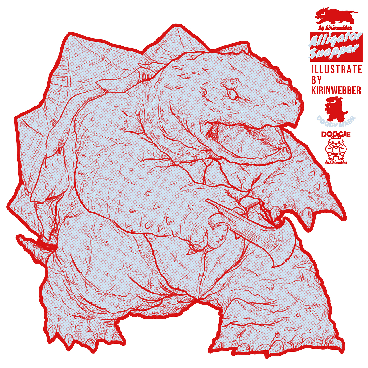 农历辛丑年涂画（摸鱼）作品精选集（图ZMjg2NTY3Mzgw） - 新锐潮流插画 - 站酷设计师kirinwebber原创素材 - 站酷ZCOOL