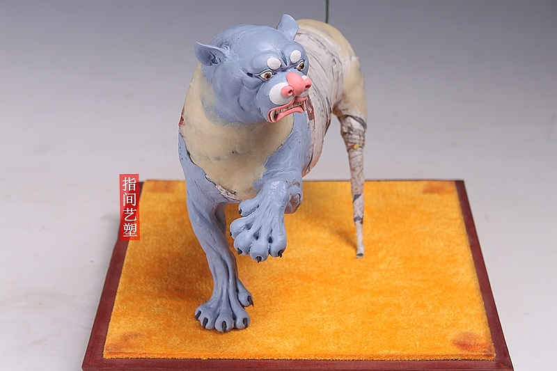 贺加贵面塑软陶（文殊菩萨）