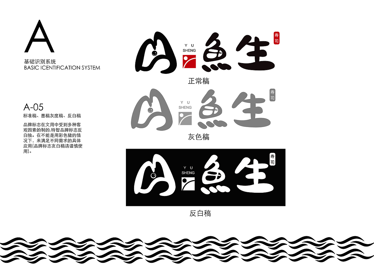 鱼生寿司VI视觉识别手册