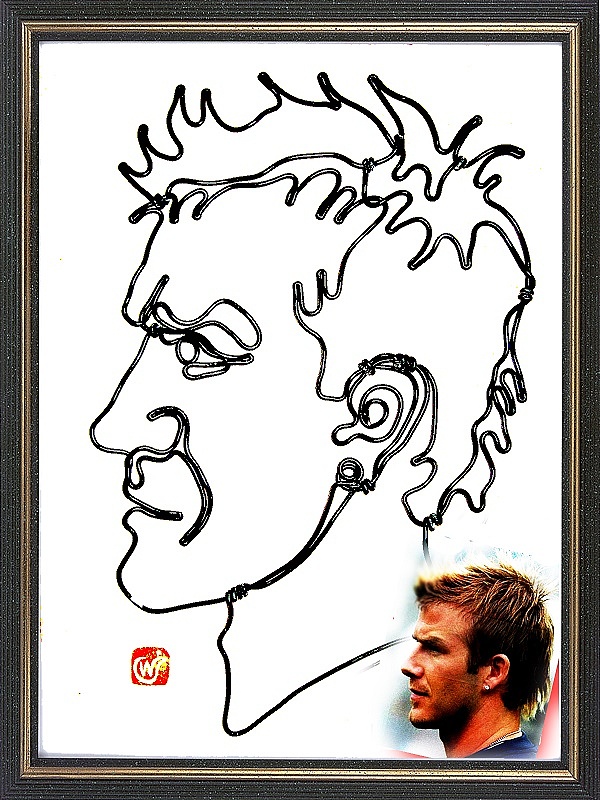 原创铁丝肖像系列