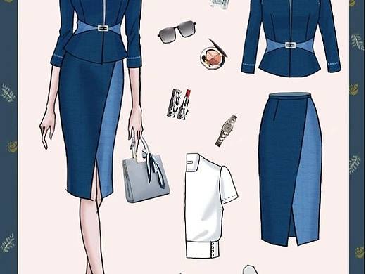 #航空制服#现代派送物流款式设计订制#酒店服装设计