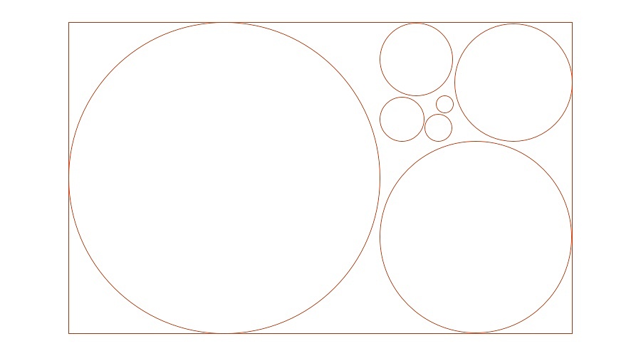 用黄金分割线画大虾